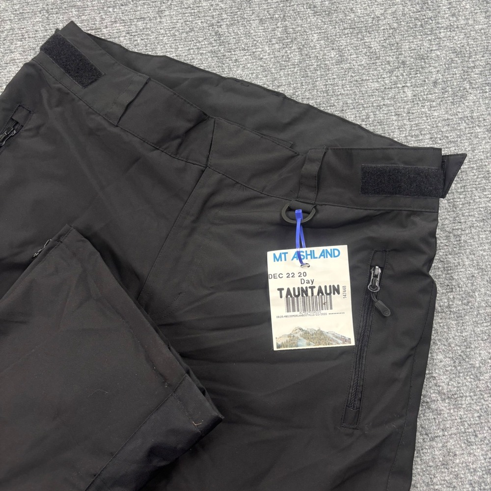 Outdoor Gear Snow Pants Size Large Black Insulated Waterproof 6818R Men's